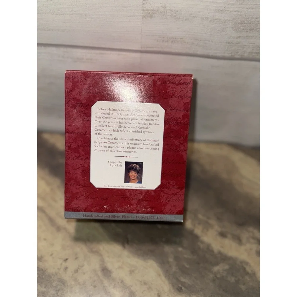 Vtg‎ Hallmark Keepsake Ornament Joyful Messenger Anniversary Edition 1998